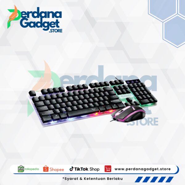 Alcatroz XC-1000 Spill Proof Gaming Keyboard + Mouse Combo 9 Backlight